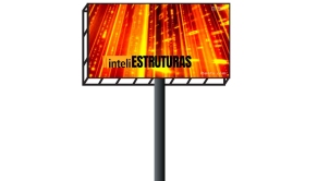 ESTRUTURA PARA PAINEL LED